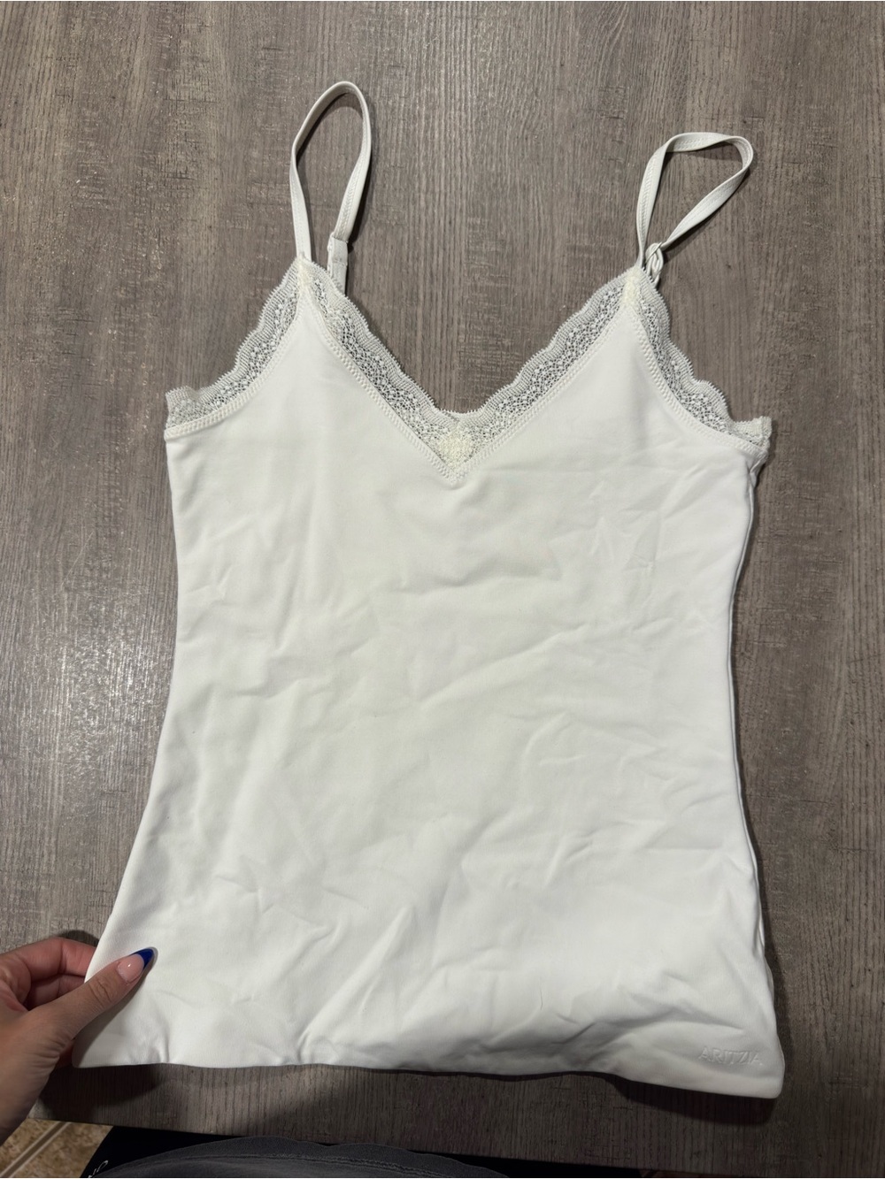 Aritzia Contour Lace Tank Top